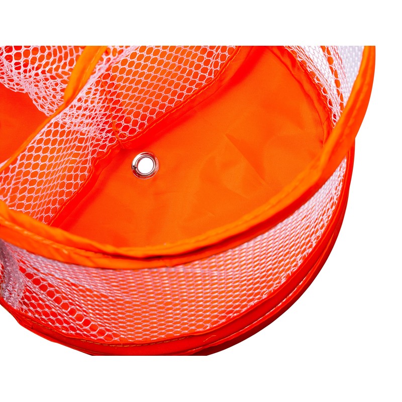 Foldable Shower Caddy - Collapsible, Portable, Drainage Hole, Carry Handle,