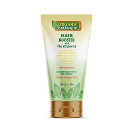 Organic Hair Growth Booster - Pro Vitamin-B5, DHT-Blocker, Sulfate-Free & Paraben-Free - for Thinning & Receding Hair - Color Safe for Men, Women & Teens, 2 Fl Oz (59 ml)