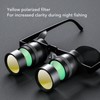 Hands Free Binoculars, Professional Portable Telescope, 3 Color Polarized Lenses,