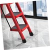 Operitacx 2pcs Slip Rubber Ladder Foot Pads Durable Stabilizer Caps