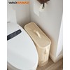 WAOHANAZ Bamboo Toilet Paper Storage Basket with Lid & Handle