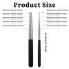 2 Pack Coil Jig Tool Set, Stainless Steel Micro 1.5mm-10mm