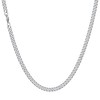HSWYFCJY Men's Chain Necklace 6 mm / 9 mm Cuban