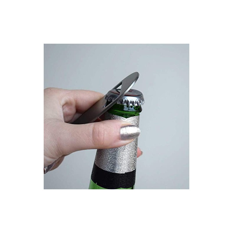 'Mad Cat Playing Electric Guitar' Bar Blade Bottle Opener (BR00018765)