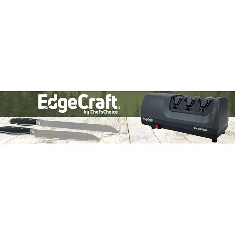 EdgeCraft By ChefChoice Model E120 Electric Knife Sharpeners for 20-Degree