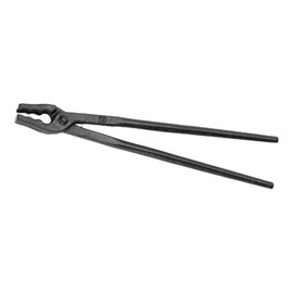 Picard Blacksmith Tongs, Wolf's Jaw, 16" Long - C35 Steel, 850g, Toothed Jaws for Better Grip, for Material Thickness 3 to 12 mm, Blacksmith Forge, Blacksmith Tools