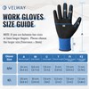 Velway 2 Pairs Safety Work Gloves - Lightweight Gardening Gloves