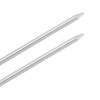 Stainless Steel Fork Wood Handle U shaped BBQ Roast Needle