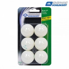 Donic Table Tennis Ball Elite 1-Star (White) (PI-608510)
