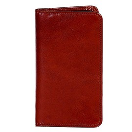 Scully Italian Leather Pocket Telephone/Address Book (Cognac)