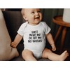 Don't Make Me Go Get My Big Sister/Brother Bodysuit Cute