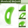 Zyghjort 2-Pack Guasha Massage Tools with Handles – Green &