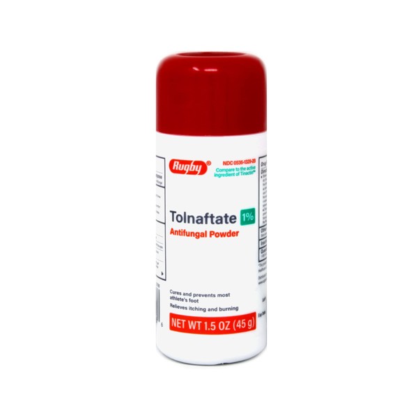 Rugby Tolnaftate Anti-Fungal Powder 45 g (Pack of 12)