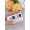Handmade Nail - Sosom;Five Colors - Short Almond / 수제네일