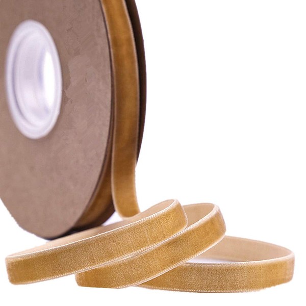 Velvet Ribbon for Crafts, 20 Yard, 3/8, 5/8, 1 Inch