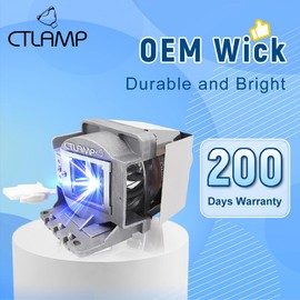 CTLAMP Original SPLAMP093 Projector Lamp Module SP LAMP 093 Assembly with OEM Bulb Inside with Housing Compatible with SP-LAMP-093 InFocus IN112x IN114x IN116x IN118HDxc IN119HDx SP1080