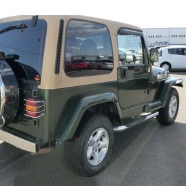 BOOGADEE Original 2pcs Rain Guards Set, Outside Mount Window Deflectors, Good Looking Side Window Visors Compatible with 1997-2006 Jeep TJ 1997-2006 Jeep Wrangler |92054|