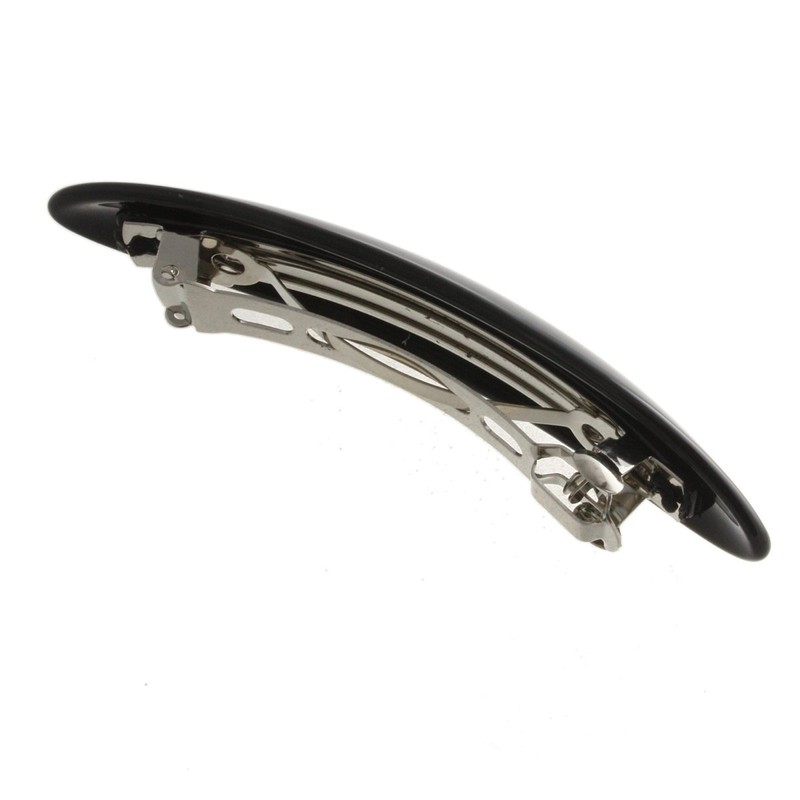 VINGTAINE H-604-BK Elegant Simple Barrette Hair Accessories, Black