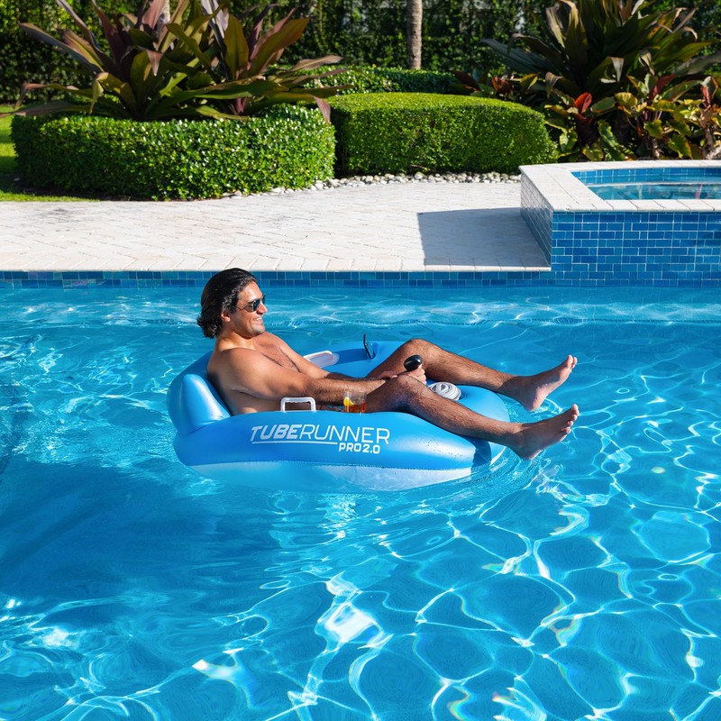Poolcandy PoolCandy Tube Runner - Motorized Inflatable Pool Floats (Tube