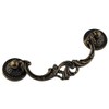 MuDuJia 10-Pack 3-1/2 Inch Centers Vintage Style Antique Bronze Bail