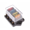 edi-tronic 12V/24V 4-Way Fuse Holder Fuse Box 8 Car Fuses