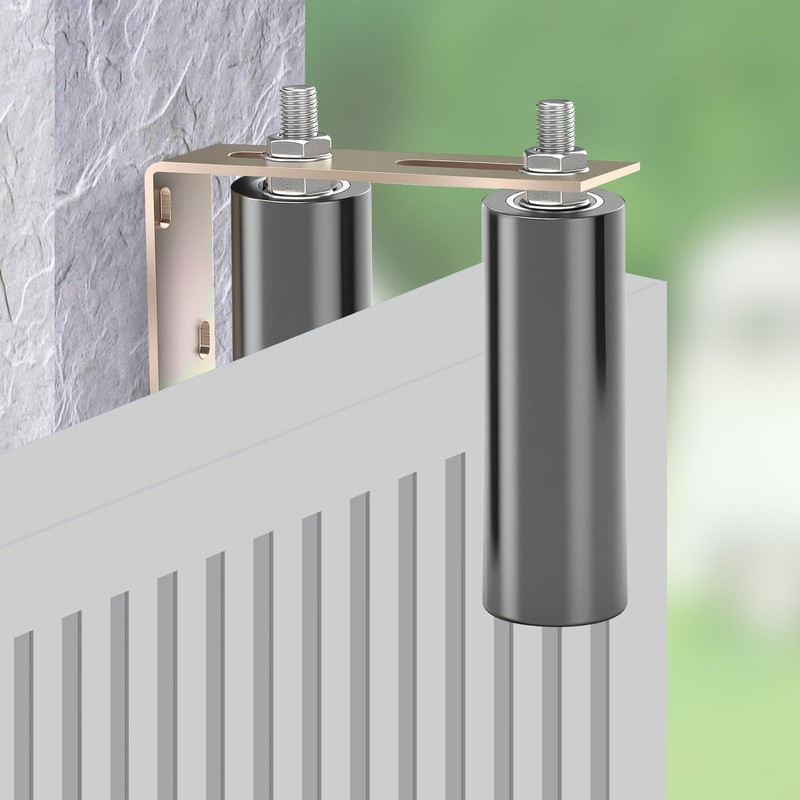 GLIMOVA L-Bracket 6" Gate Roller Guide | Range 2.4in |