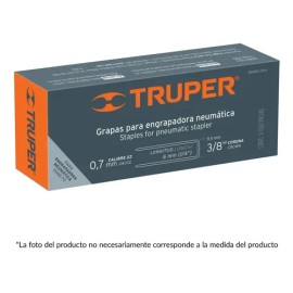 Grapas Para Engrapadora Neumática Eneu-38 6mm Truper 18282                                                                                            