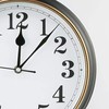 Beesealy Silent Desk Clock - European Style Retro Clock with