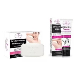 Didier Market Jabon Aclarante + Crema Aclarante Para Cuerpo, Axilas,brazos