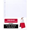 Five Star Loose Leaf Paper, Notebook Paper, Wide Ruled Filler