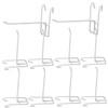 SHINEOFI 10pcs Display Hooks for Grid Wall Sturdy Iron Hanging