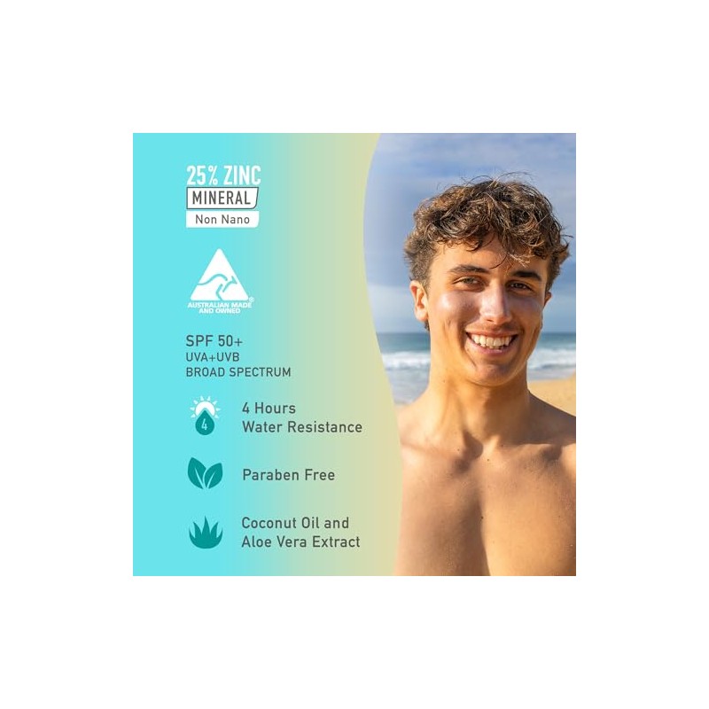 Sun Zapper Zinc Stick "Light skin tone" SPF 50+ |