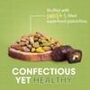 Dorrel Belgian Dark Chocolate Covered Medjool Dates Stuffed with Pistachios,