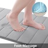 OLANLY Memory Foam Soft Bath Mats Non-Slip Absorbent Bathroom Rugs