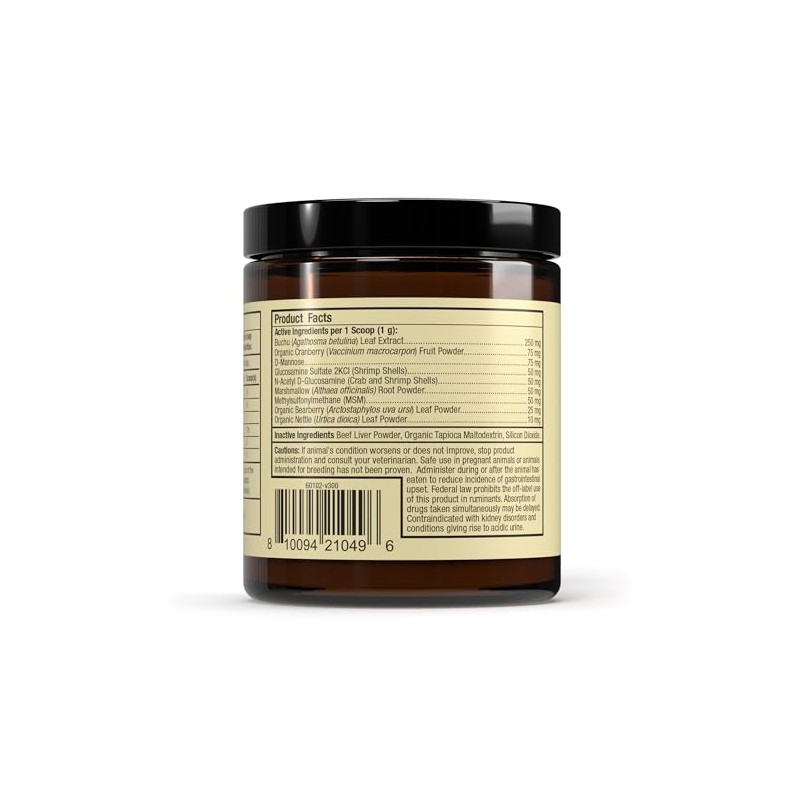 Bark Whiskers Bladder Support, 3.17 Oz. (90 G), 90 Scoops,