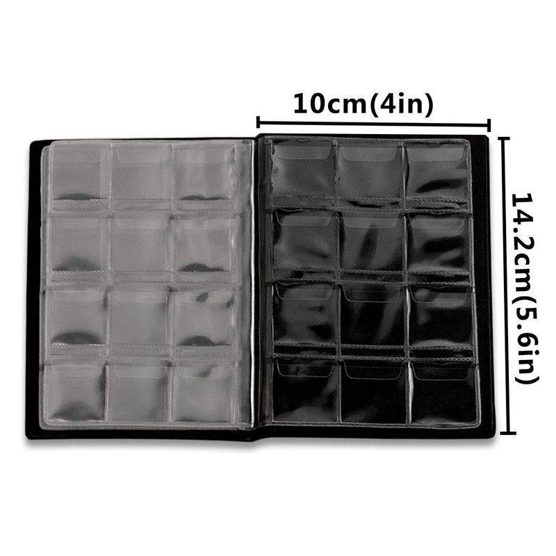 Coin Storage Album - 120 Pockets Coin Collecting Holder for