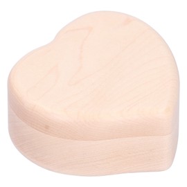 Wood Heart Shape Music Box Musical Box for Birthday Christmas New Year Girlfriend Lover Gift
