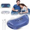 Anti Snoring Devices,Twin Turbine Electric Adjustable and Breathable, Adjustable Wind
