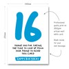 16th Birthday Card - Funny Joke for 16 Year Old