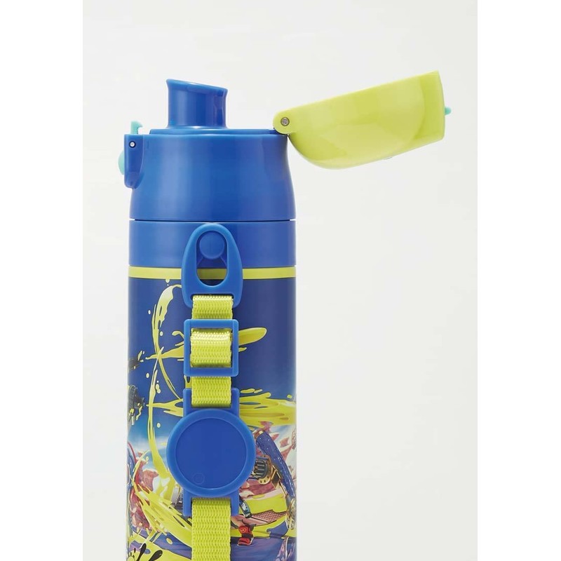 Skater SDC4-A Water Bottle, 16.5 fl oz (470 ml), Splatoon