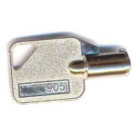 COMPUMATIC Replacement Key for Acroprint ES700, ES900, ES1000 Atomic Time Cock Models (Single Key) Acroprint 45-0180-000