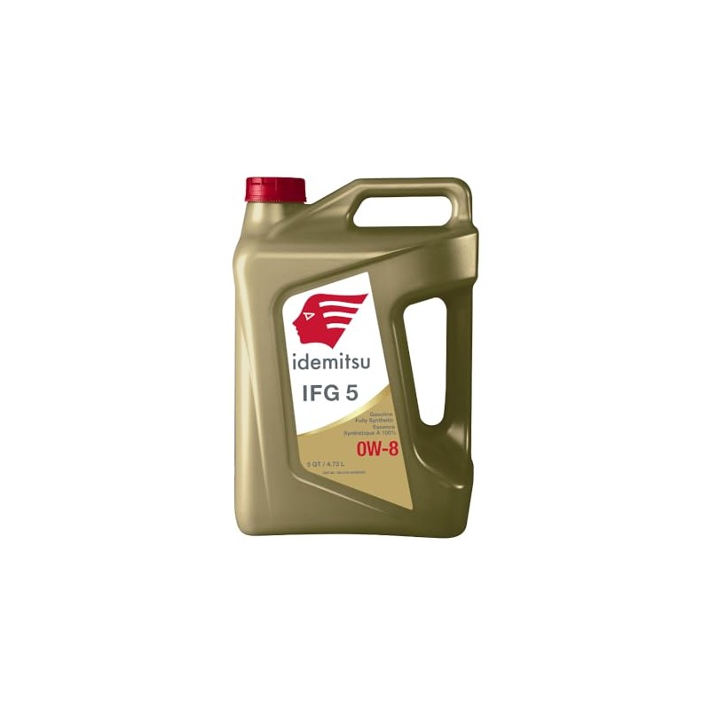 Idemitsu IFG 5 0W-8 Fully Synthetic Engine Oil (5 Quart)
