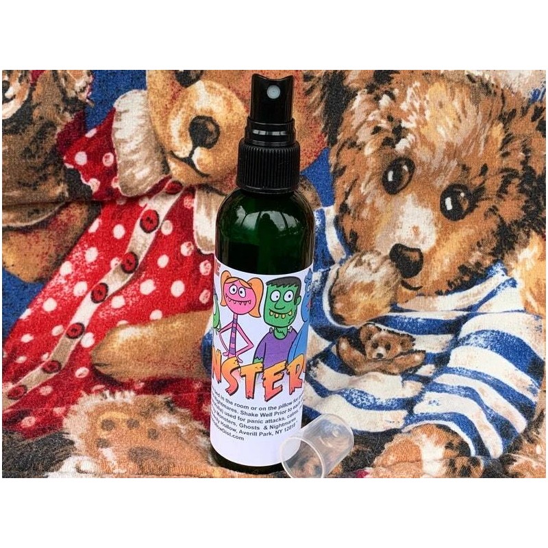 Monster Be Gone Spray, Monster Kid Spray,,Monster Spray,Smudge Kid Friendly