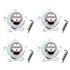 American Racing 4 Pack VN105-1CAP 1055001 Chrome Wheel Center Cap