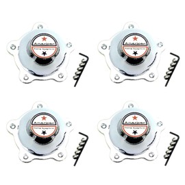 American Racing 4 Pack VN105-1CAP 1055001 Chrome Wheel Center Cap