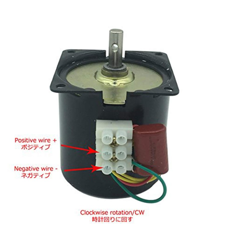Bringsmart 60ktyz 110V 110rpm Ac Motor Low Noise Gearbox Electric