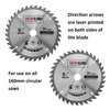 Saxton TCT Circular Wood Saw Blade 160mm x 20mm x