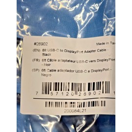 C2G New C2G 6ft 4K USB C To DisplayPort Adapter Cable - 60Hz  6 Ft DisplayPort USB-C