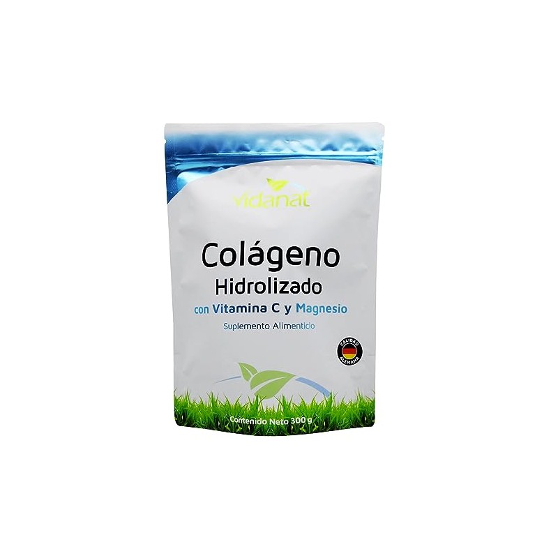 Vidanat Colágeno Hidrolizado Puro con Vitamina C y Magnesio -