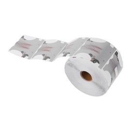 Baluue 500-Piece UV Gel Nail Extension Forms Silver Gray Acrylic Nail Guide for Professional Manicure and DIY for Home Use and Travel